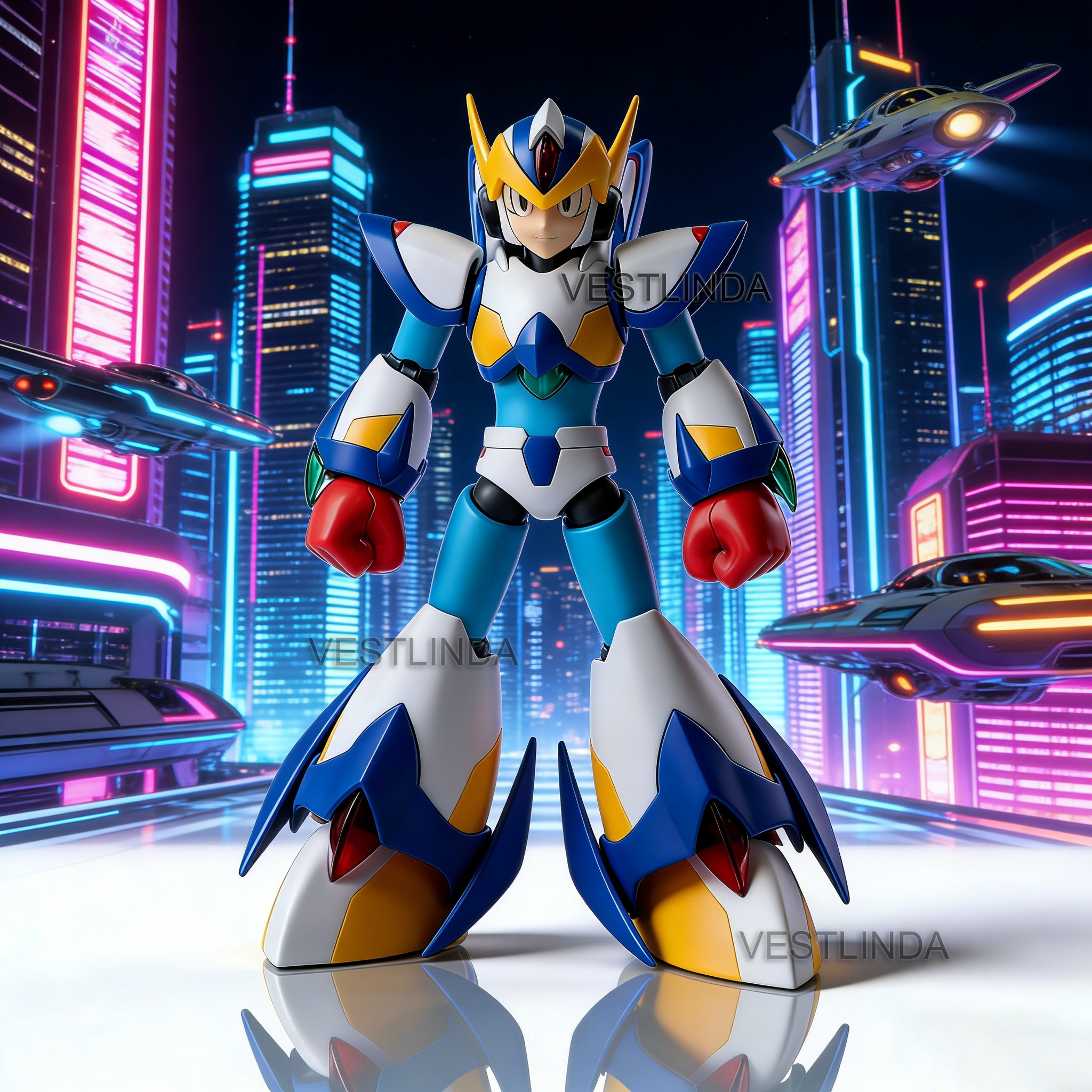 KP701 Rockman X Falcon Action  - đánh giá và giá Model Kit Bandai