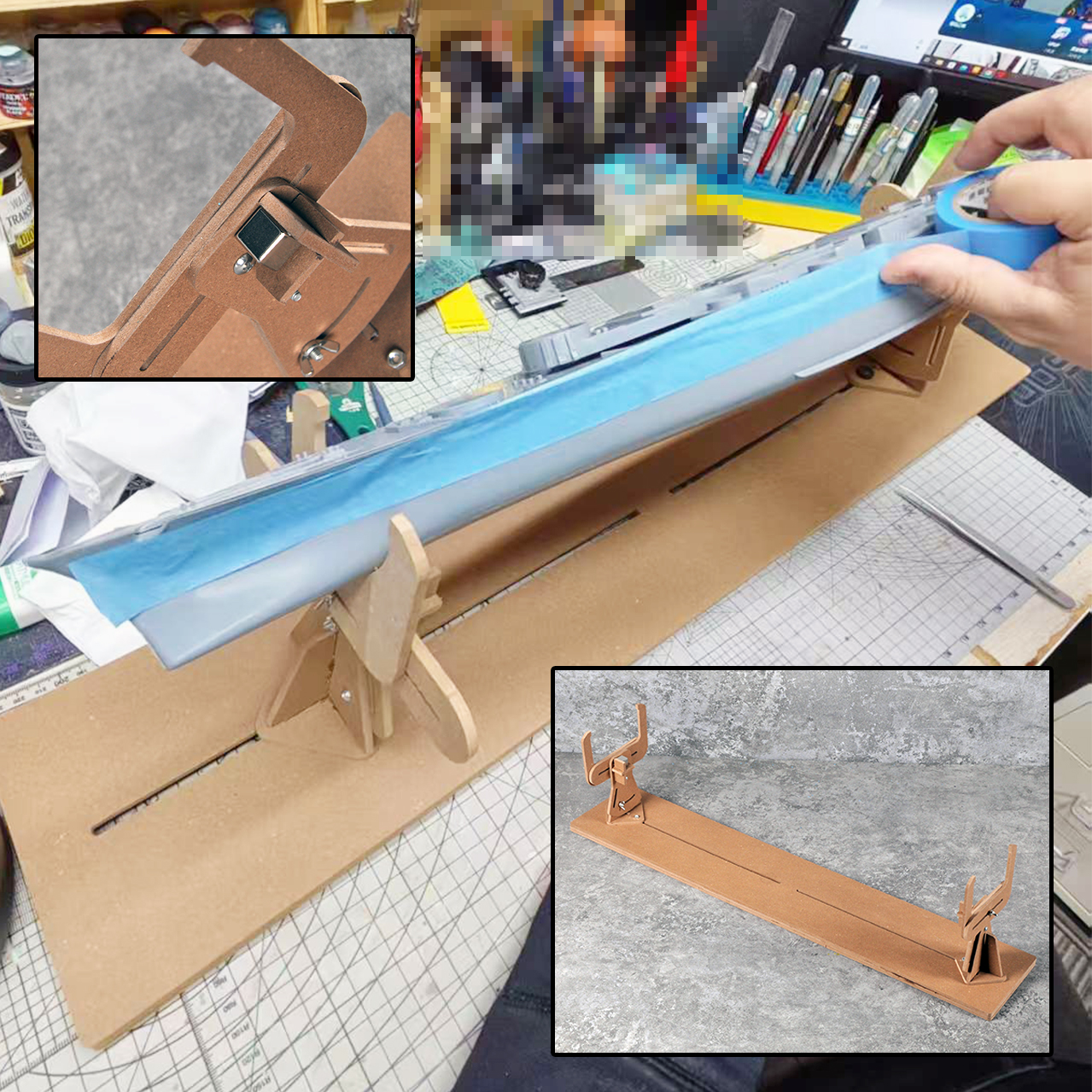 ships model Building Berth jig - đánh giá và giá Model Kit U Boat