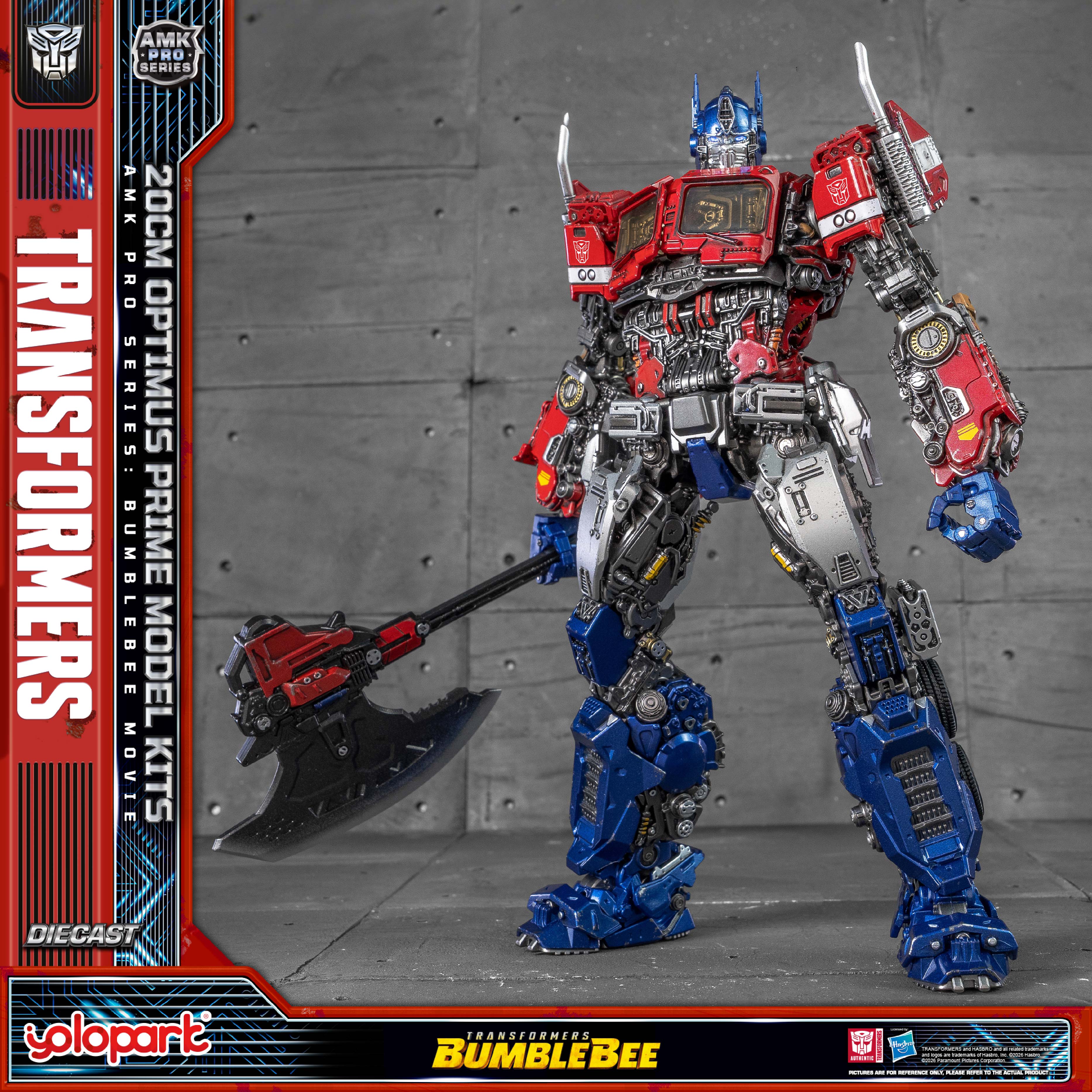 YOLOPARK Transformers Model :  - đánh giá và giá Model Kit Optimus Prime