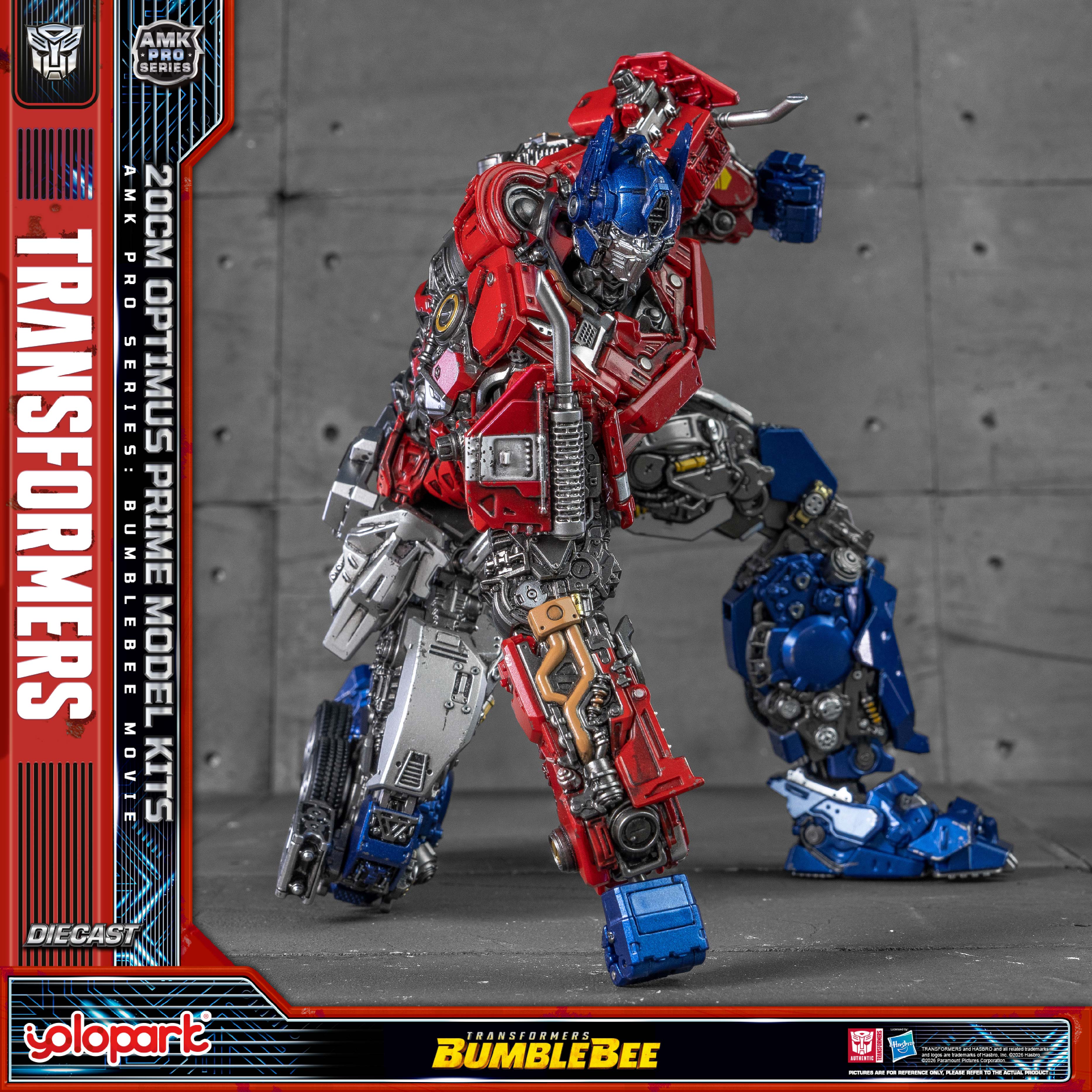 YOLOPARK Transformers Model :  - đánh giá và giá Model Kit Optimus Prime
