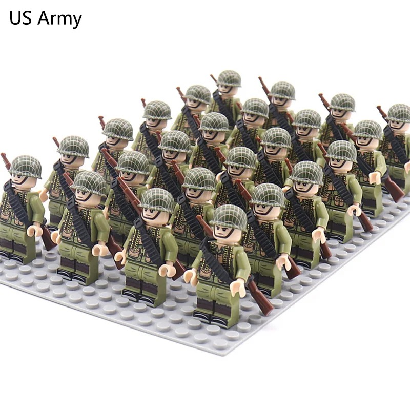 World War II military soldier  - đánh giá và giá Model Kit Action Figure