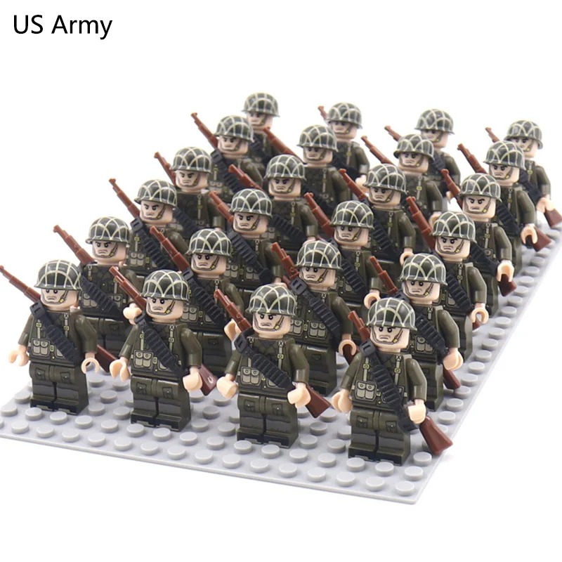 World War II military soldier  - đánh giá và giá Model Kit Action Figure