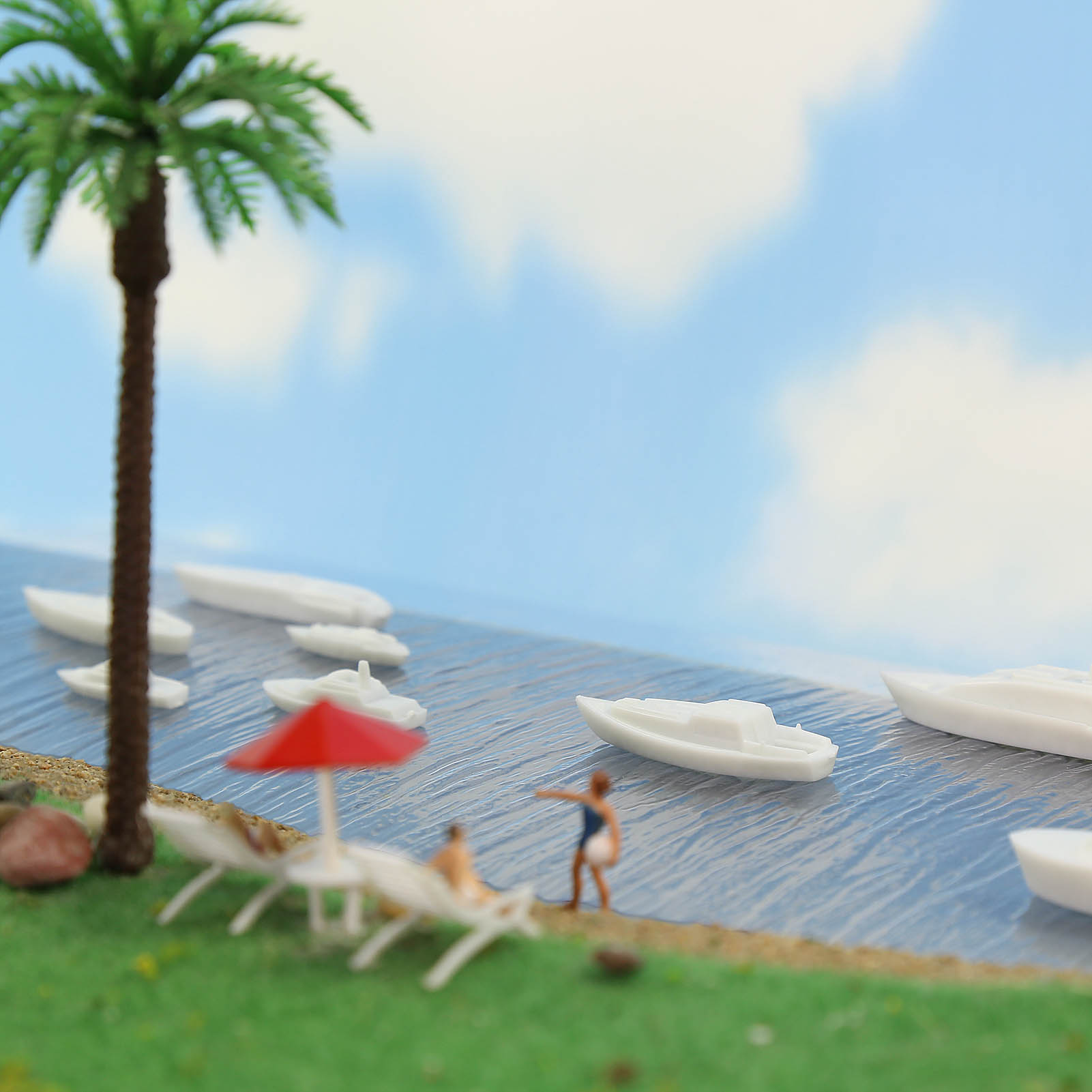 32pcs O OO HO N Z Scale Resin  - đánh giá và giá Model Kit U Boat