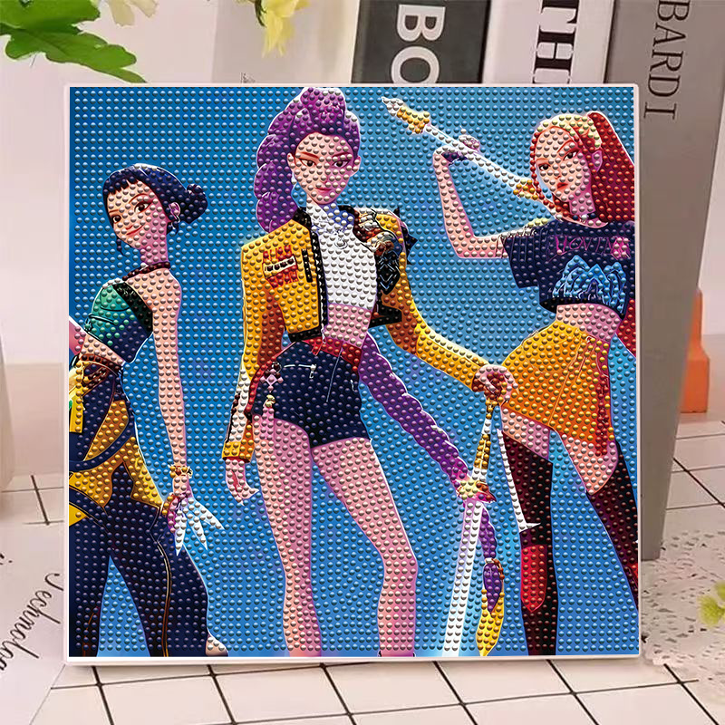 Anime Gilrs Lumi Mila Zoi K-po - đánh giá và giá Model Kit Bandai