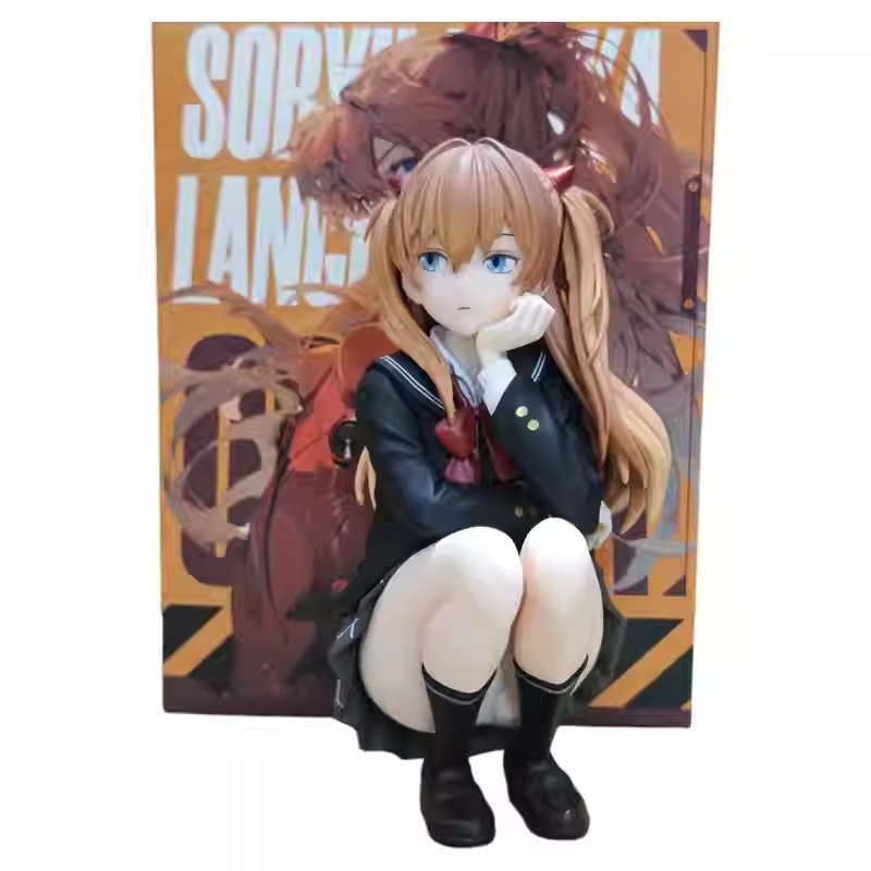 11cm Anime Girl Asuka Academic - đánh giá và giá Model Kit Aoshima