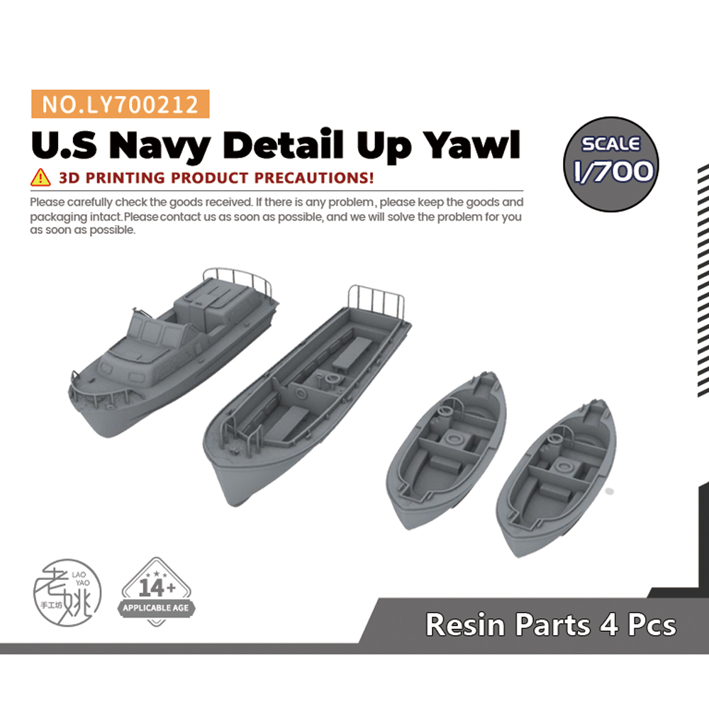 Yao's Studio LY212 1/200 1/350 - đánh giá và giá Model Kit U Boat