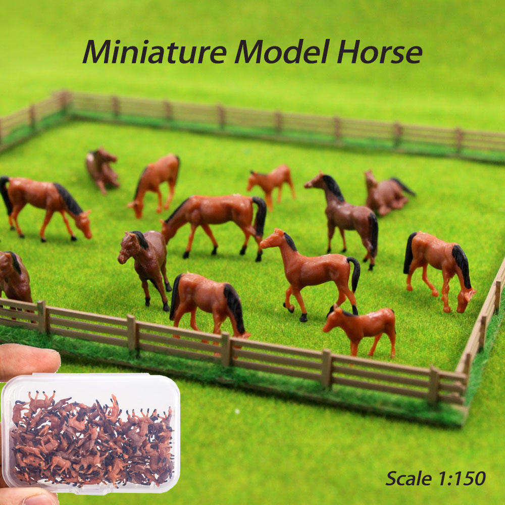 Scale 1:150 Miniature Horse Mo - đánh giá và giá Model Kit Horse
