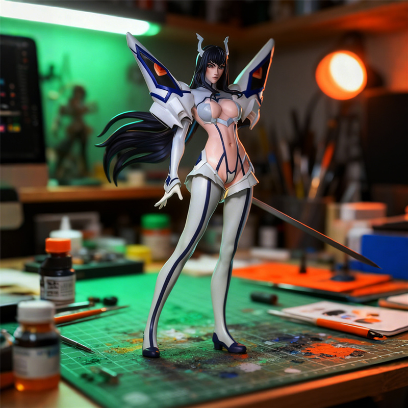 24CM Game Character 6812 Satsu - đánh giá và giá Model Kit Kiryu