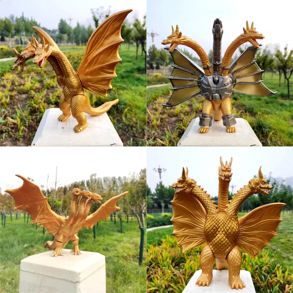 Large size three headed dragon - đánh giá và giá Model Kit Kyogre