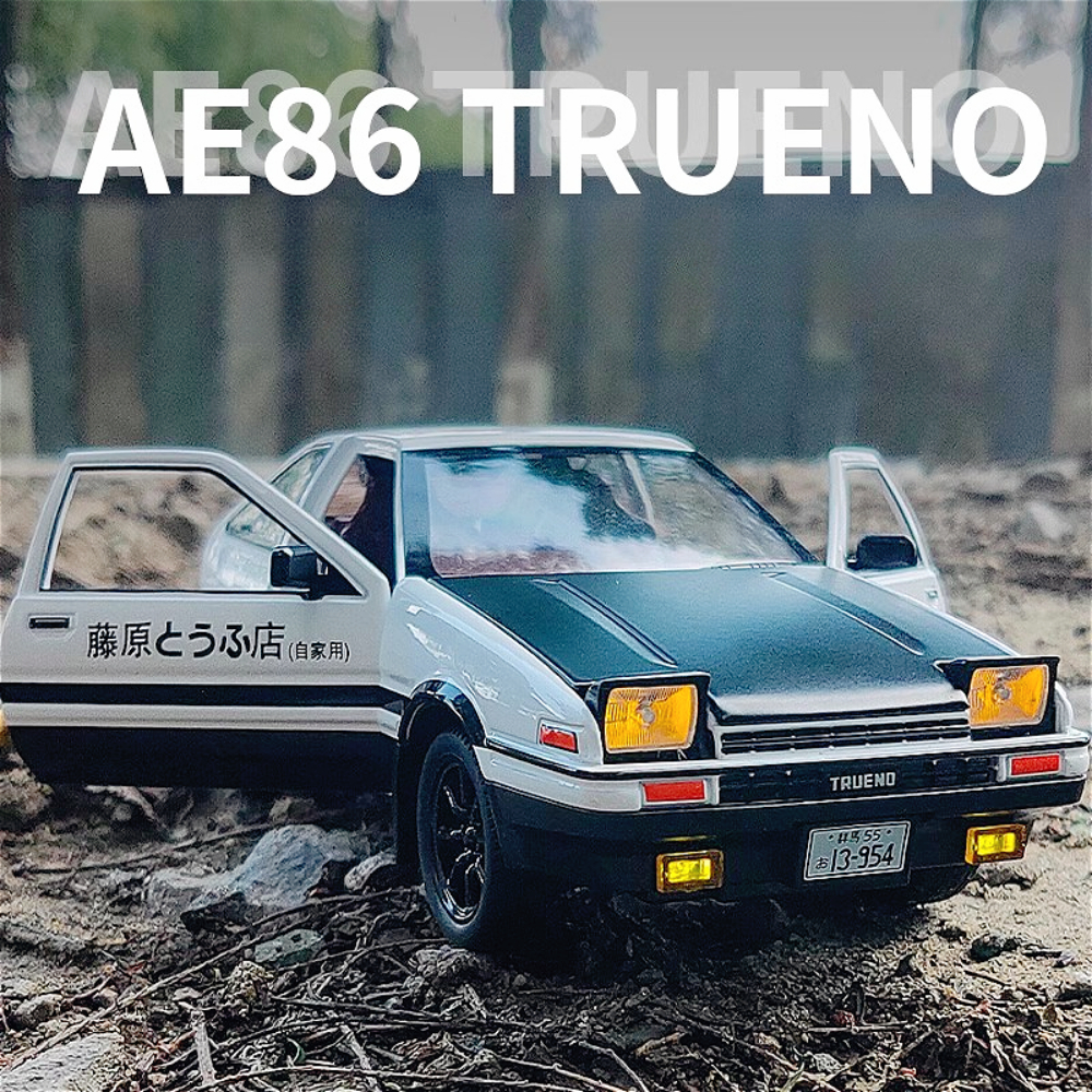 Large 1:20 Initial D AE86 Roll - đánh giá và giá Model Kit Initial D