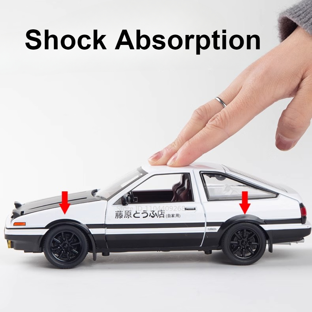 Large 1:20 Initial D AE86 Roll - đánh giá và giá Model Kit Initial D