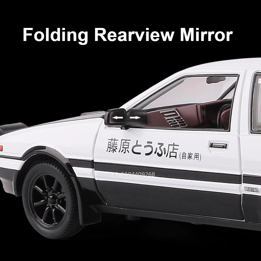 Large 1:20 Initial D AE86 Roll - đánh giá và giá Model Kit Initial D