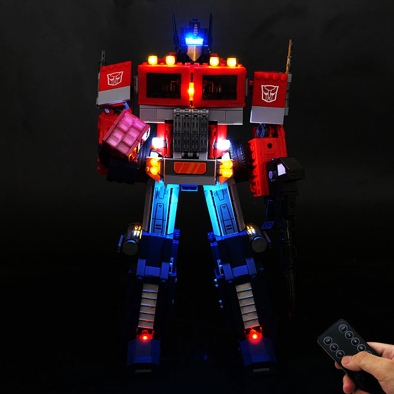 LED Light Kit For LEGO 10302 O - đánh giá và giá Model Kit Optimus Prime
