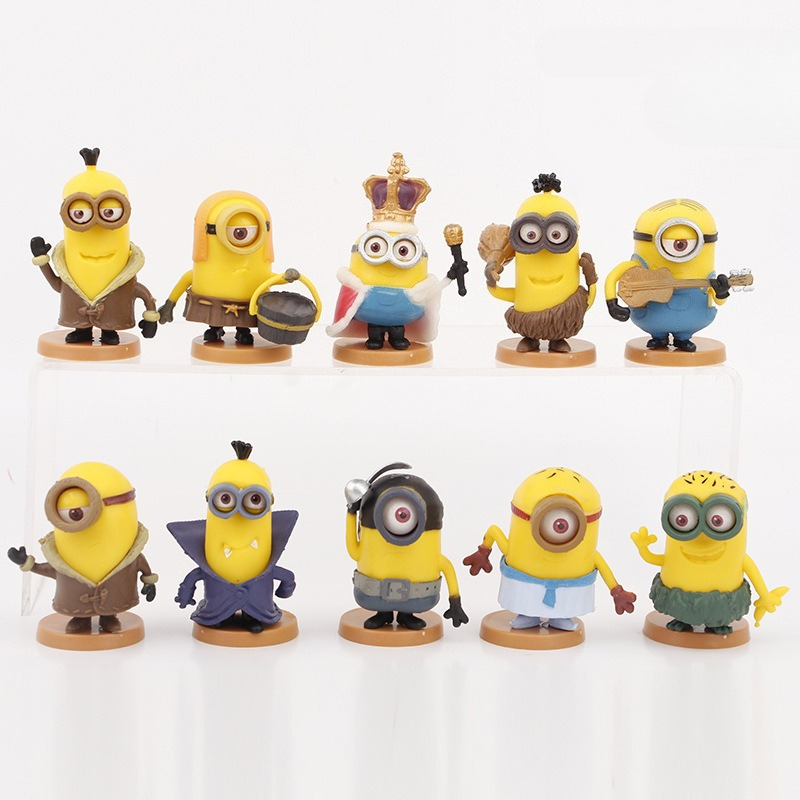 New Cute Cartoon 10Pcs/Set Kaw - đánh giá và giá Model Kit Action Figure