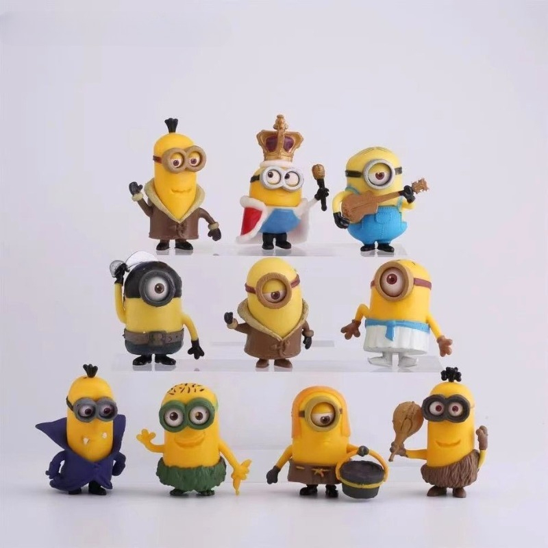 New Cute Cartoon 10Pcs/Set Kaw - đánh giá và giá Model Kit Action Figure