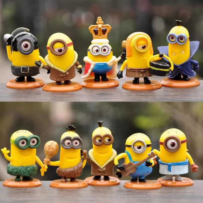 New Cute Cartoon 10Pcs/Set Kaw - đánh giá và giá Model Kit Action Figure