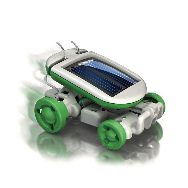 6-In-1 Solar-Power Robot Kit A - đánh giá và giá Model Kit U Boat