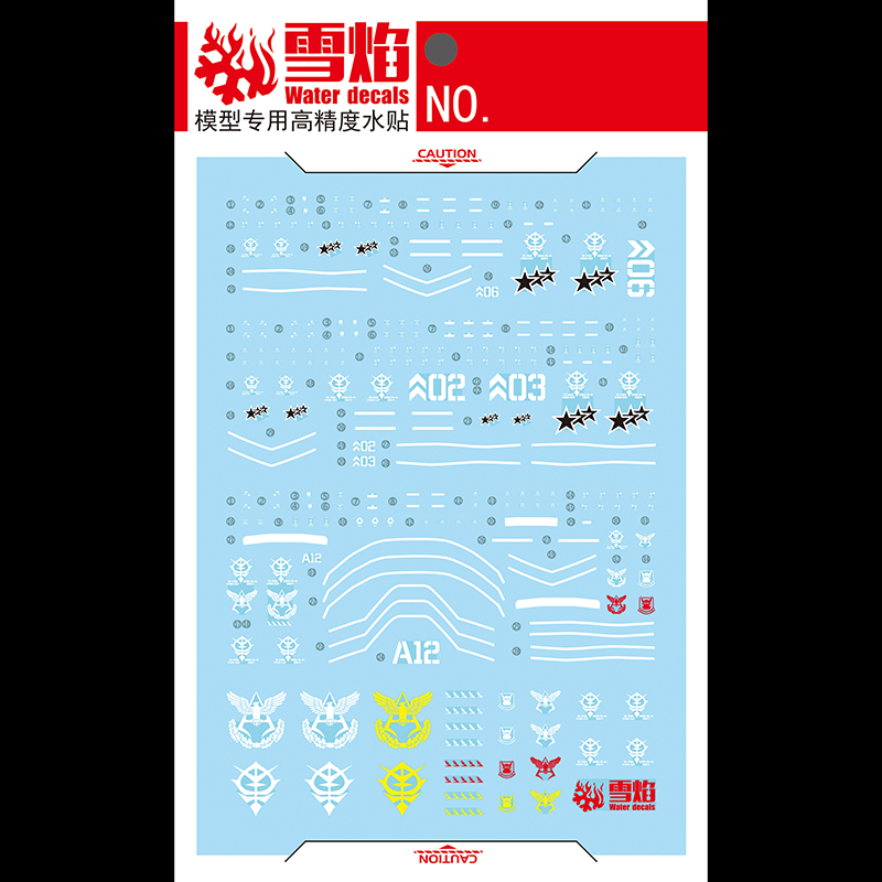 Model Decals Water Slide Decal - đánh giá và giá Model Kit Gundam Wing