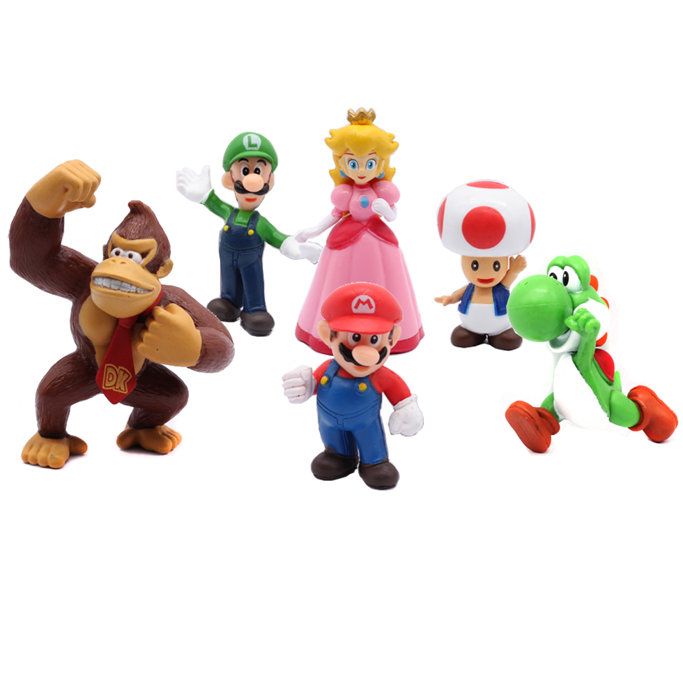 # 6pcs/set Super Mario Bros PV - đánh giá và giá Model Kit Bandai