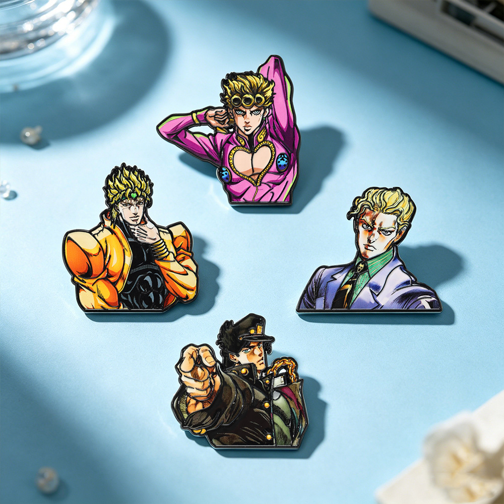 4Pcs JoJo Character Brooch Set - đánh giá và giá Model Kit Jojo